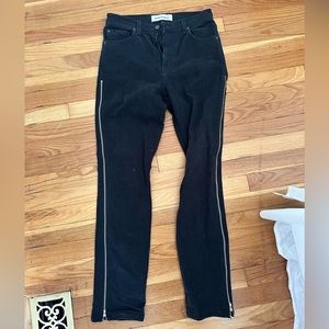 Reformation zipper jeans